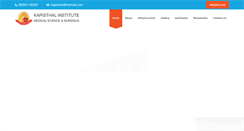 Desktop Screenshot of kapisthal.com