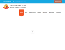 Tablet Screenshot of kapisthal.com